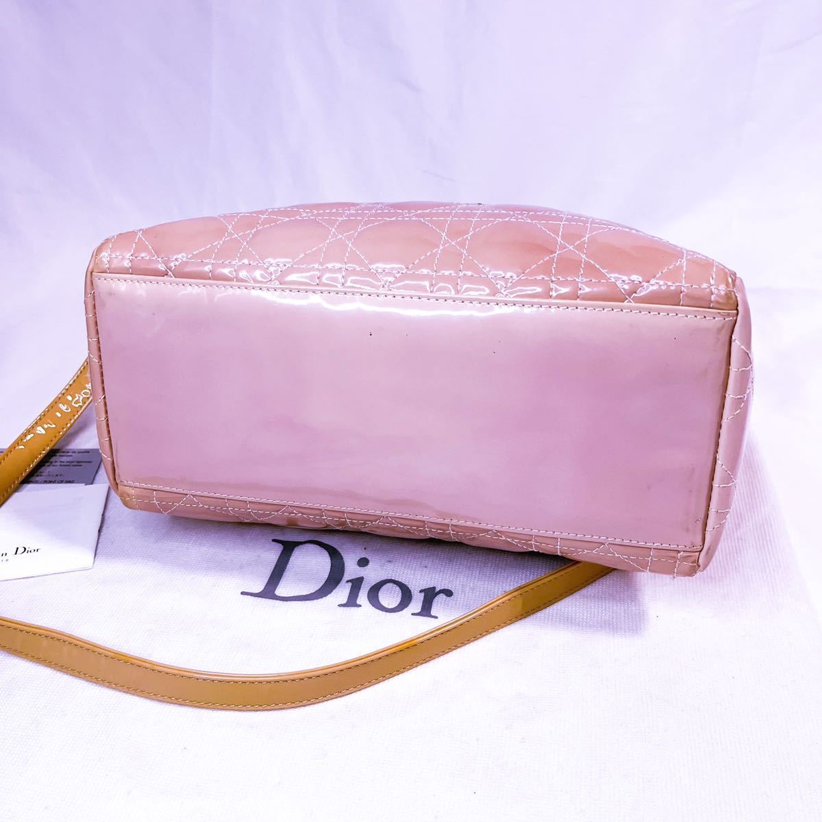 □ 1円 □ ミニ 美品 Christian Dior クリスチャン ディオール レディ 