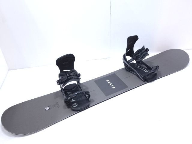 DEATH LABELスノーボード ビンディング付 （☆スノーボード＋ 