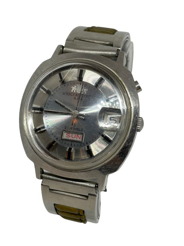 ORIENT AAA 自動巻 腕時計 21JEWEL オリエント WEEKLY AUTO ORIENT AAA F104956 21石 メンズ腕時計 自動巻