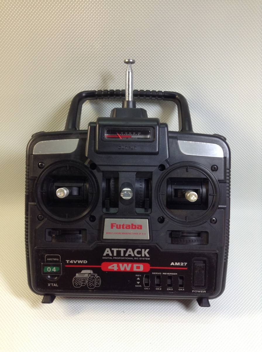 Futaba ATTACK 4WD AM27 ラジコン送信機 カ*ロ様 Futaba ATTACK 4WD