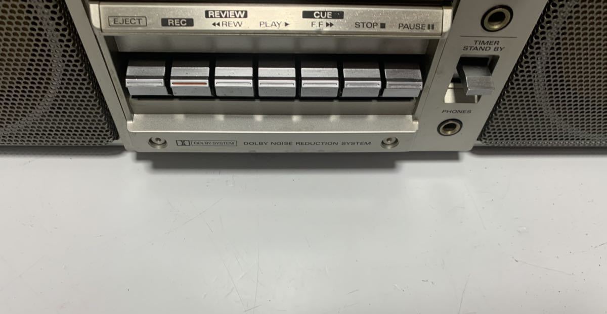 HITACHI 日立 パディスコ TRK-8290 ラジカセ ラジオ受信音出し 確認
