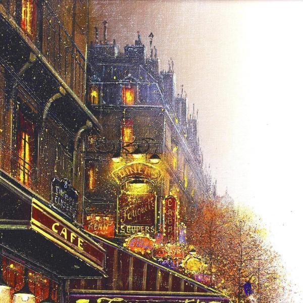 真作】【WISH】ギィ・デサップ Guy Dessapt「パリ シャンゼリゼ