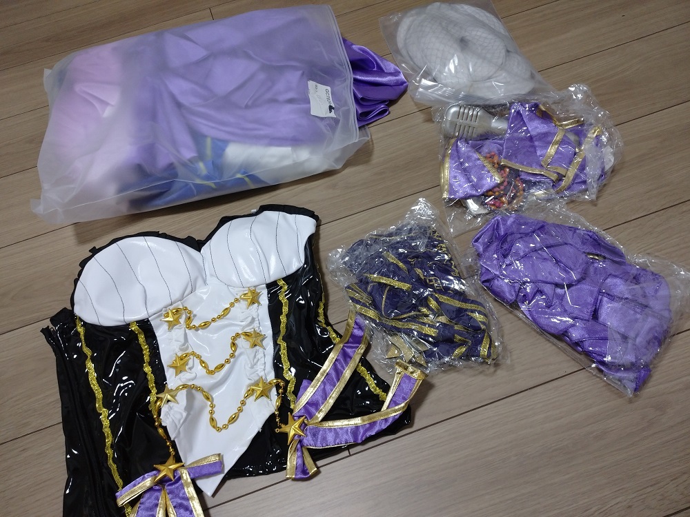 1円開始 処分 新品未使用 コスプレ衣装 Re:ゼロから始める異世界生活 