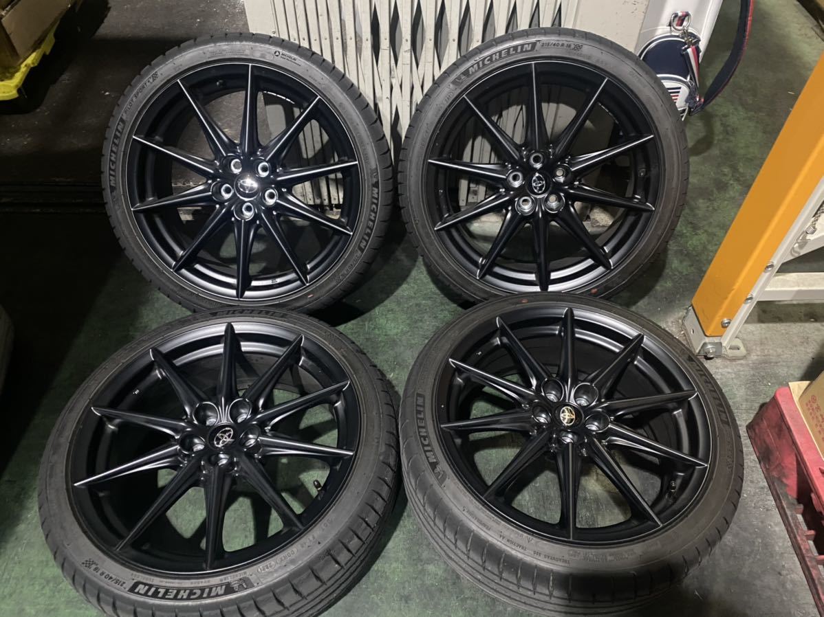 トヨタ GR86 純正ホイール 18インチ ZN8 ZN6 ZD8 ZC6 ミシュラン