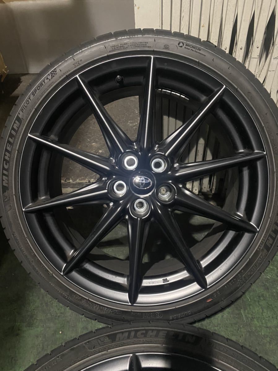 トヨタ GR86 純正ホイール 18インチ ZN8 ZN6 ZD8 ZC6 ミシュラン