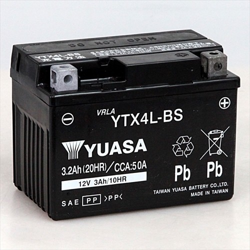 数量限定，定番人気 台湾ユアサバッテリー バイク用 YTX4L-BS ホンダ スーパーカブ 50 JBH-AA04 50cc(L)｜売買されたオークション情報、yahooの商品情報をアーカイブ公開 - オークファン B19