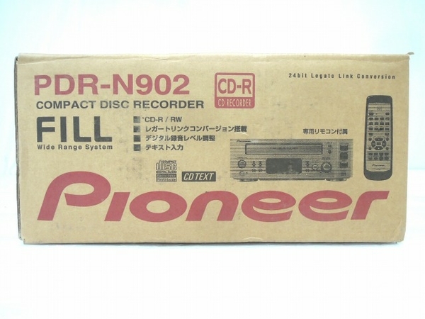 新作入荷，SALE Pioneer パイオニア PDR-N902 CDレコーダー 音響機器 オーディオ O6103997(パイオニア)｜売買されたオークション情報、yahooの商品情報をアーカイブ公開 - オークファン パイオニア