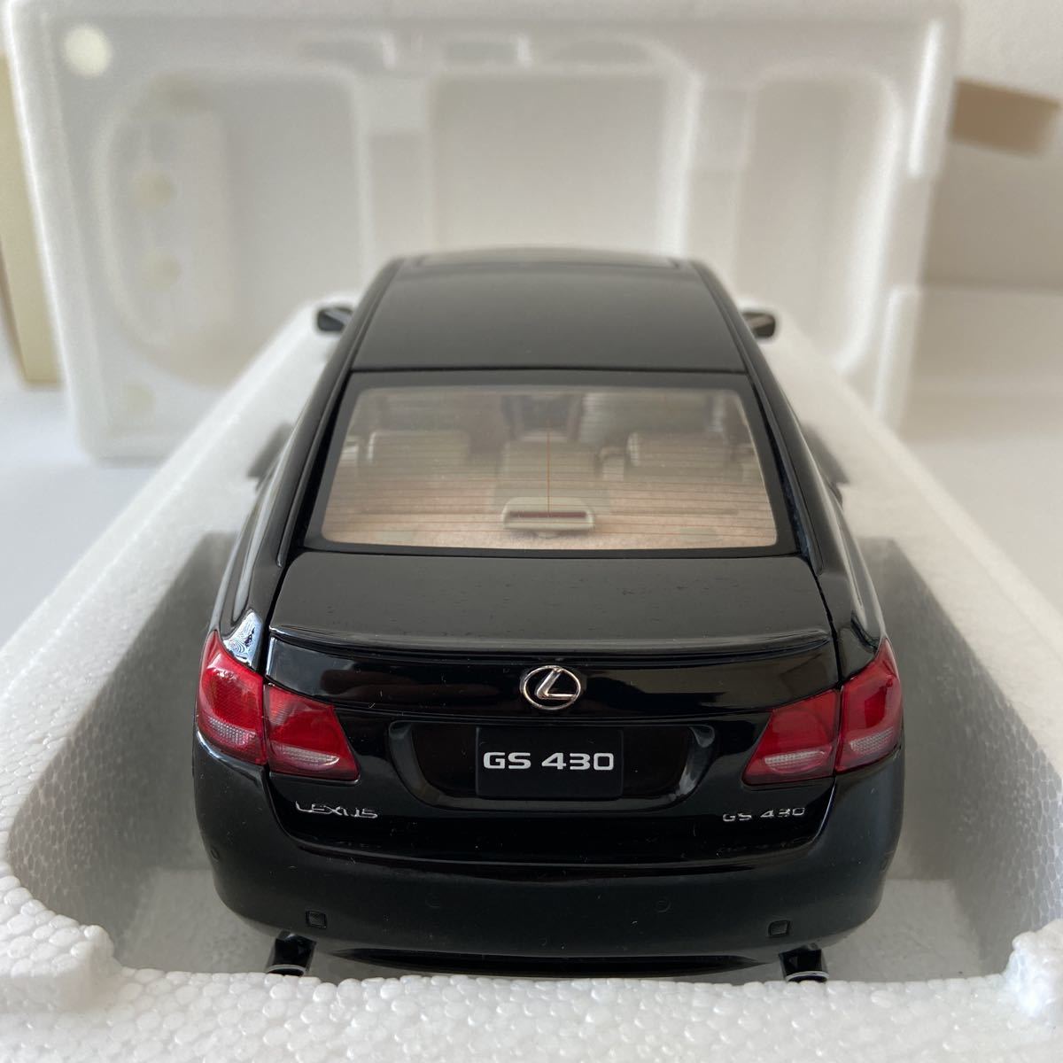 AUTOart 1/18 LEXUS GS430 2006 Black Onyx LHD オートアート レクサス 