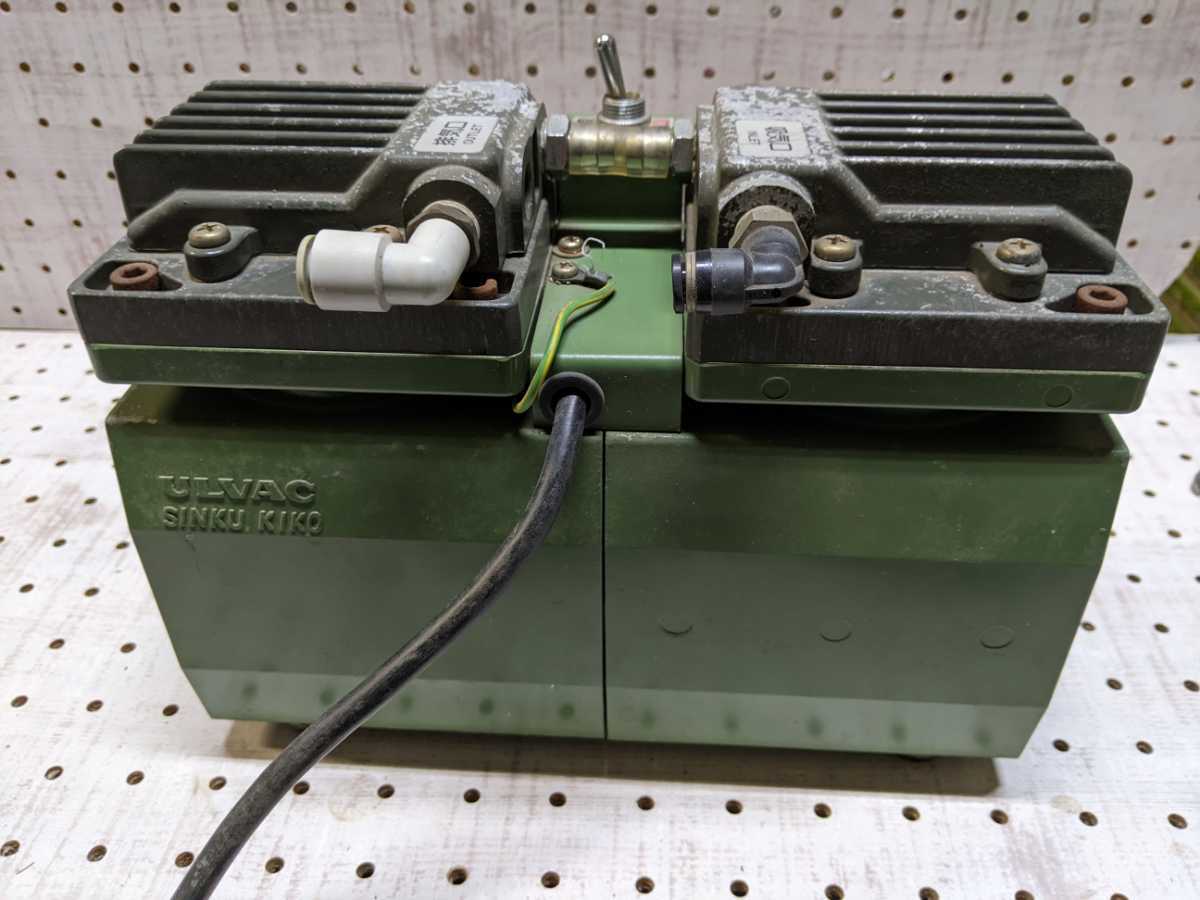 ULVAC ダイヤフラム真空ポンプ DA-20D ULVAC ダイヤフラム真空ポンプ DA-20D