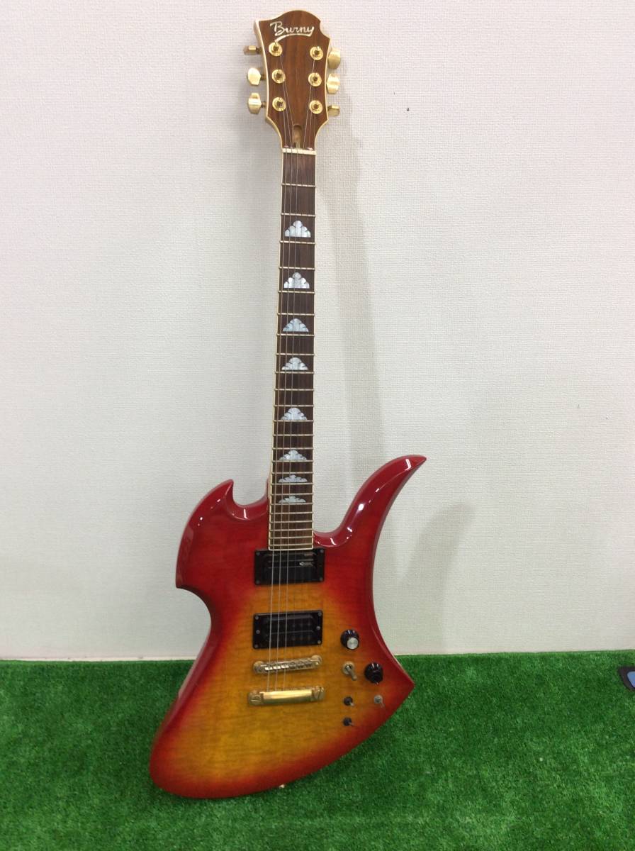 現状品 バーニー モッキンバード FERNANDES X JAPAN hideモデル ギター