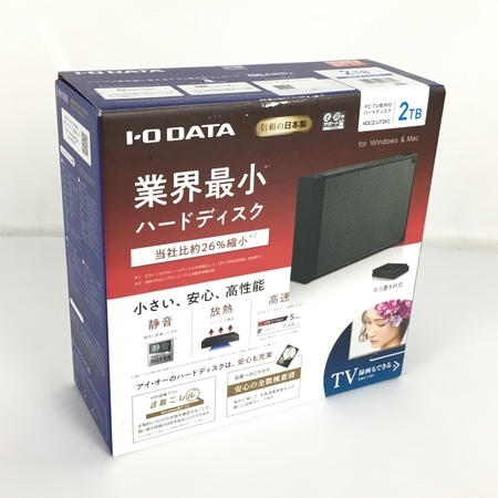 IO DATA HDCZ-UT2KC USB 3.1 Gen 1 ( USB 3.0 ) / 2.0 対応 外付