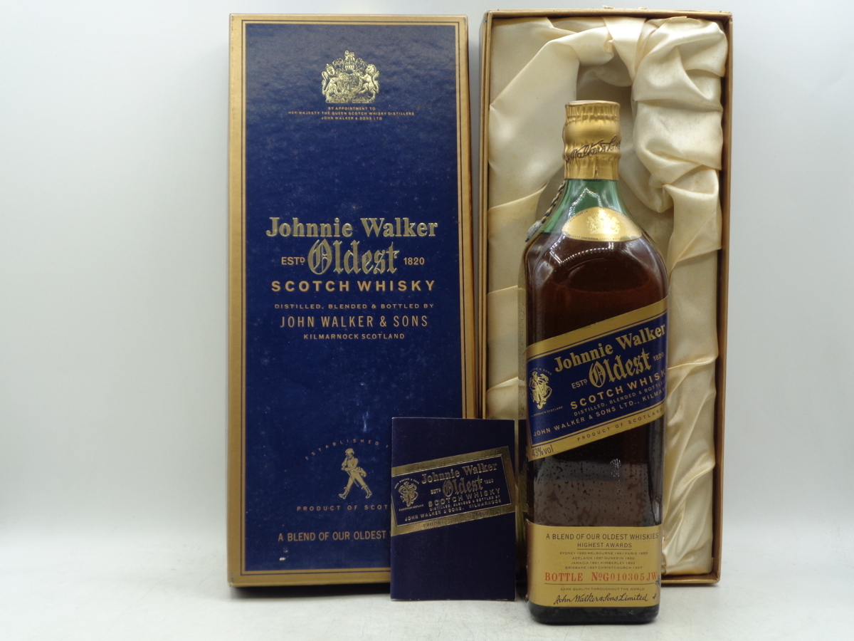 同梱OK商品】JOHNNIE WALKER OLDEST ジョニーウォーカー オールデスト