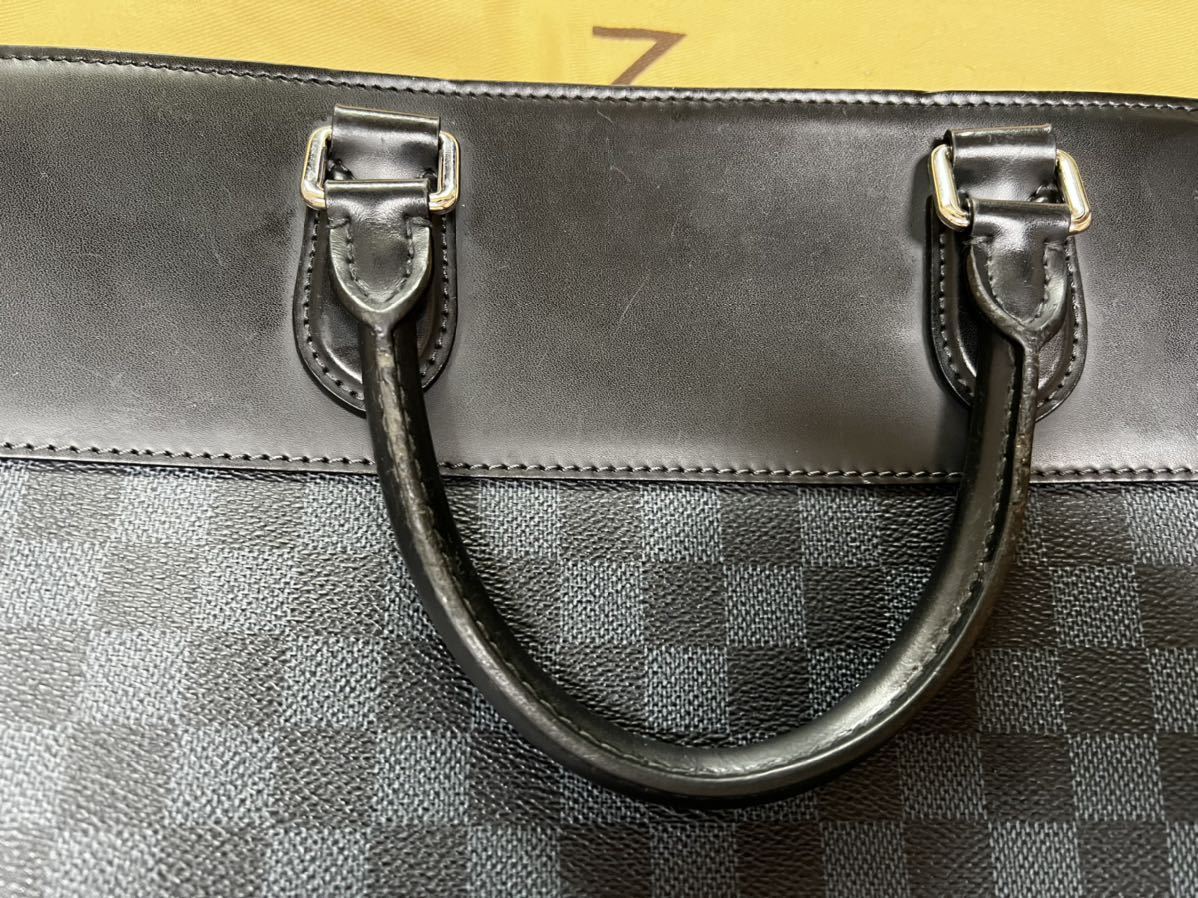 ❤️　LOUIS VUITTON ダミエ ビジネスバッグ　ノベルティー品 ルイ・ヴィトン(LOUIS VUITTON) ダミエ・グラフィット(Damier Graphite