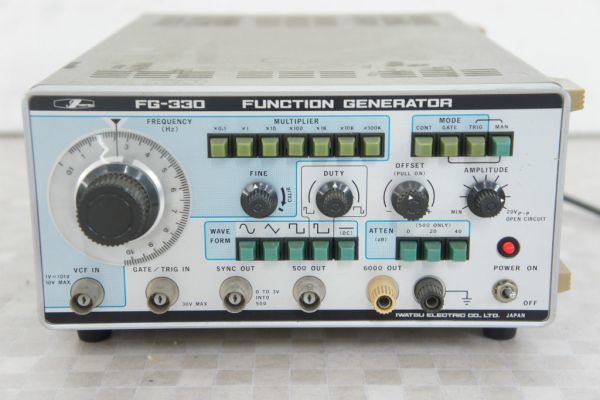 FG-330 IWATSU FUNCTION - ファンクションジェネレータ GENERATOR | DW