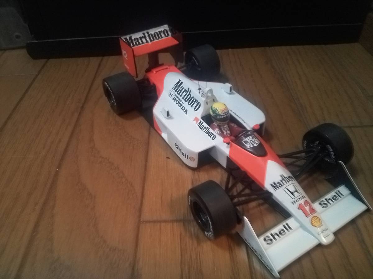 A.セナ マクラーレン タバコ仕様 ホンダ 1&frasl;18 ミニチャンプス MP4&frasl;4 | 1&frasl;18マクラーレンミニカーMP4&frasl;4 0 MP4&frasl;7 セナ マクラーレンホンダ A McLaren （アイルトン・セナ