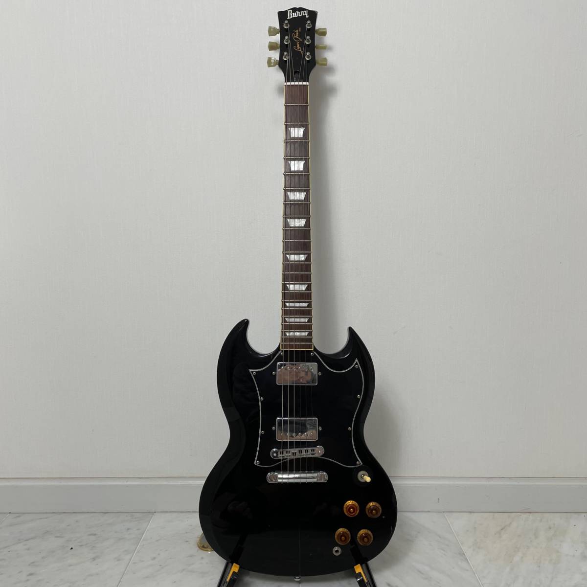 BURNY バーニー SG Super Grade Model エレキギター ブラック