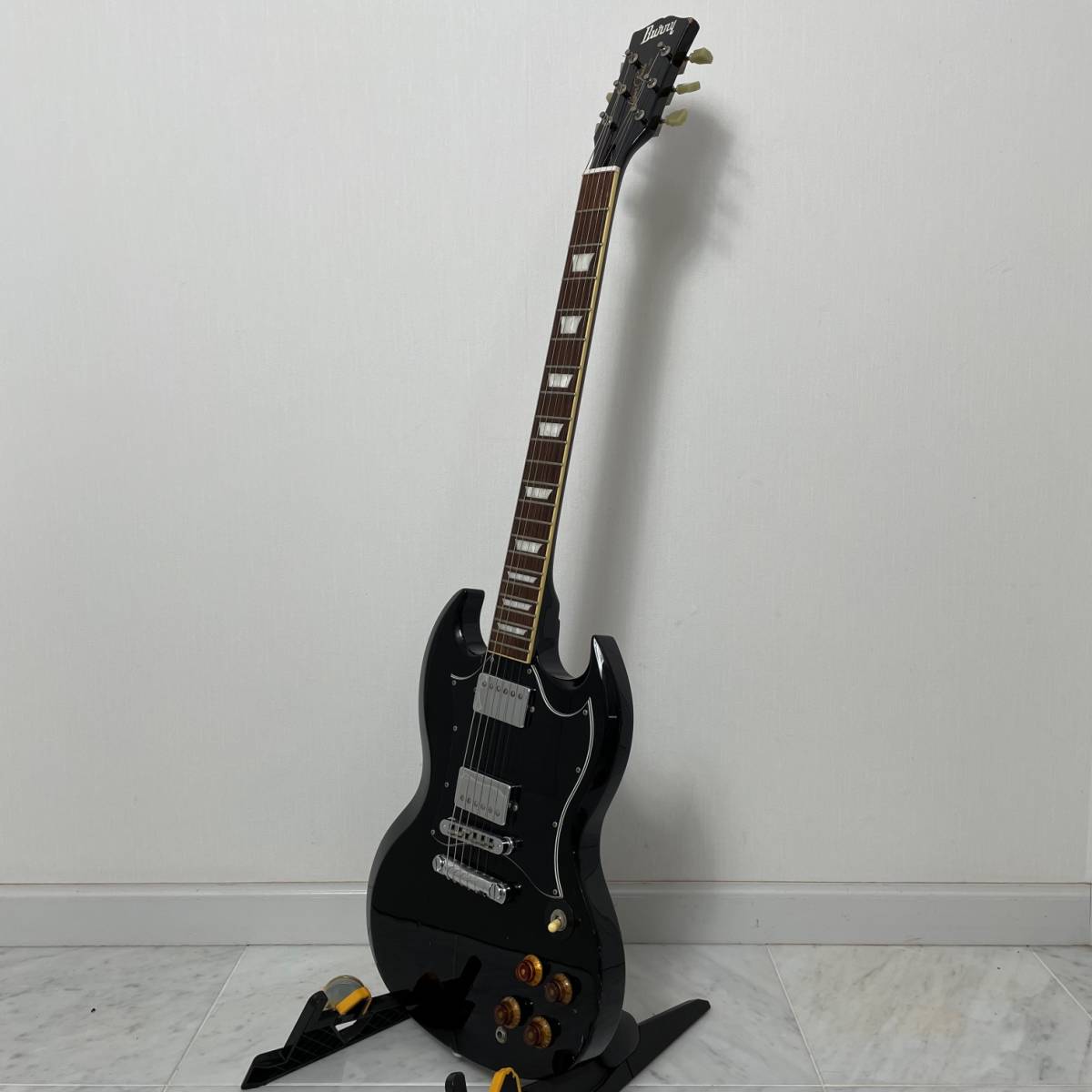 BURNY バーニー SG Super Grade Model エレキギター ブラック