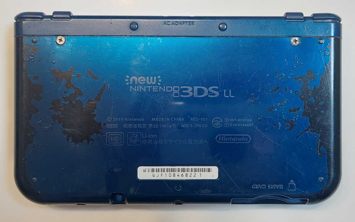 任天堂 3DSLL 本体 メタリックブルー 中古品 【公式通販】