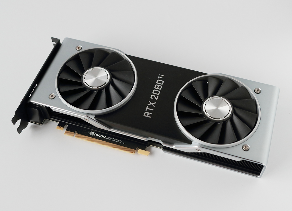 NVIDIA GEFORCE RTX 2080TI Founders Edition 中古美品(PCI Express 