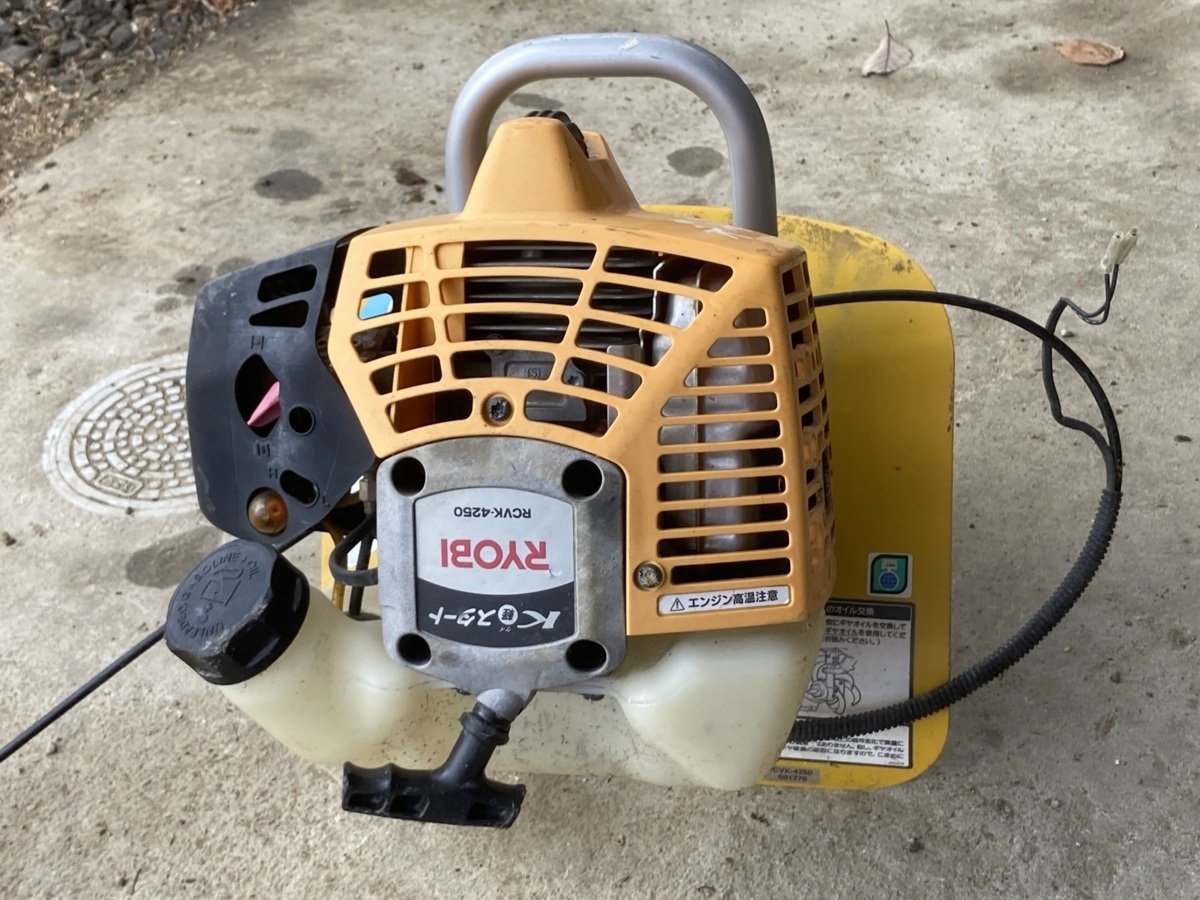 ☆ RYOBI リョービ RCVK-4250 管理機 耕運機 エンジンかからない