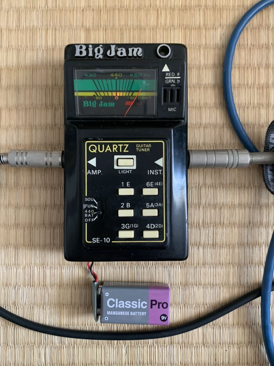 超希少!! Big Jam SE-10 ギターエフェクター チューナー 超希少!! Big
