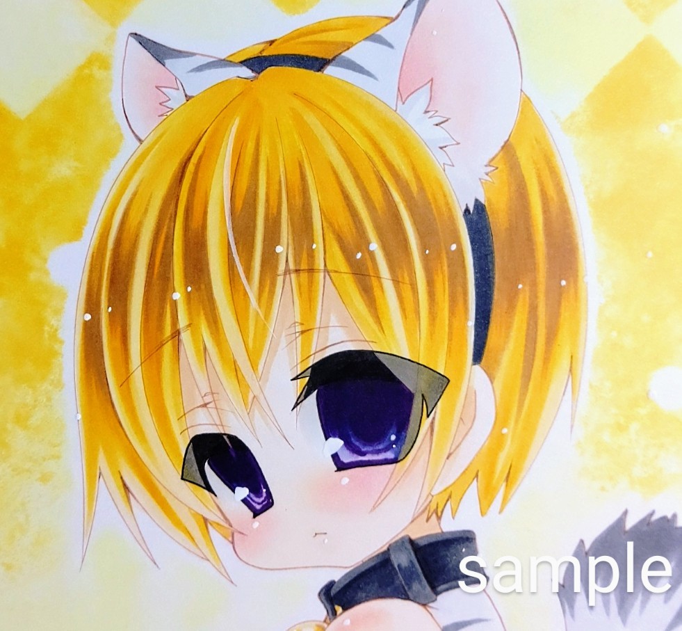 同人手描きイラスト ユウ トラみみしっぽ 白 クイズマジックアカデミー 手描きイラスト 売買されたオークション情報 Yahooの商品情報をアーカイブ公開 オークファン Aucfan Com