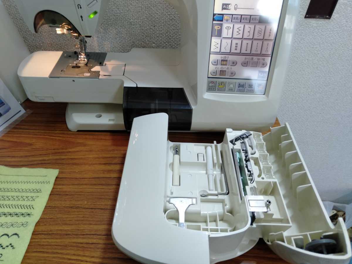 ☆71 ジューキJUKIミシン jureve HZL-010 刺しゅう◇整備調整済