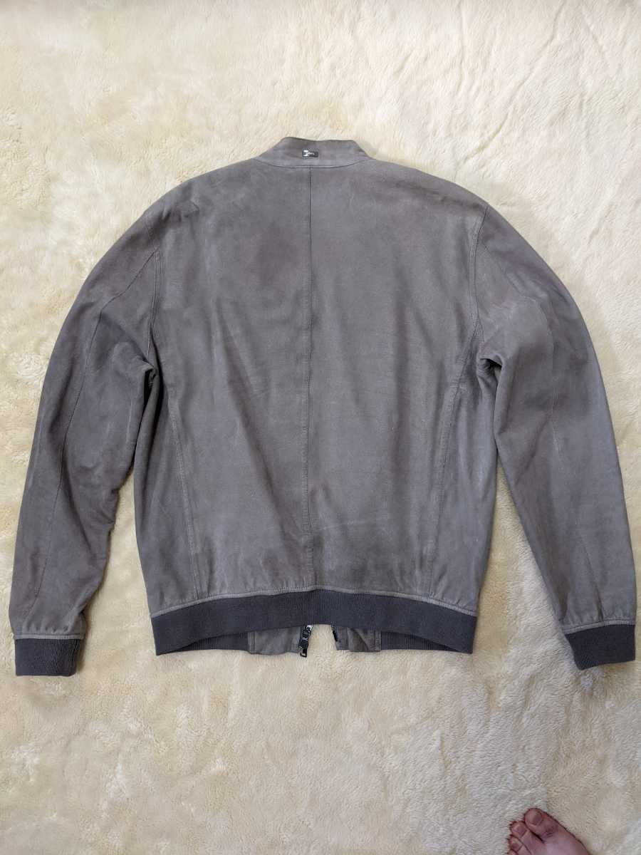 &frasl; herno コート パッカブル 超軽量 ◆国内正規品 美品 HERNO (ヘルノ) ストレッチゴートスエードジップアップブルゾン PL0096U-18088【ブルネロクチネリ グッチ ディオール 