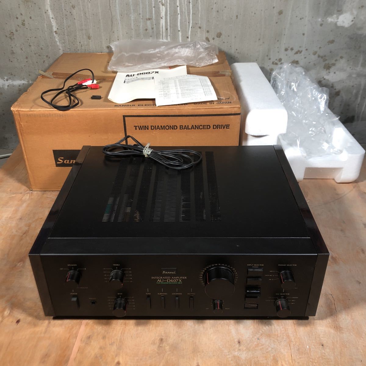 サンスイ SANSUI AU-D607X プリメインアンプ 山水 sansui プリメイン 