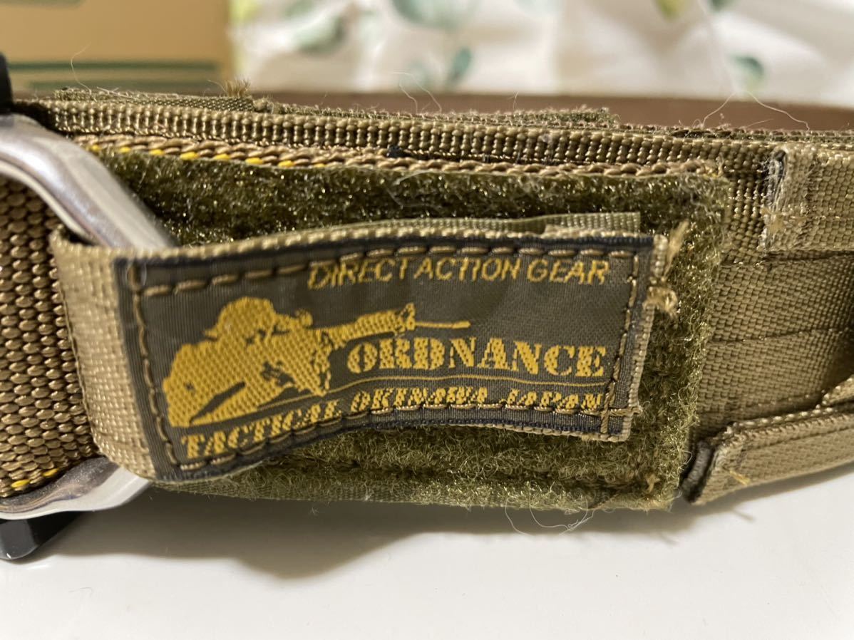 米海兵隊USMC 米軍 オードナンス 沖縄 ORDNANCE PISTOL BELT MOLLE