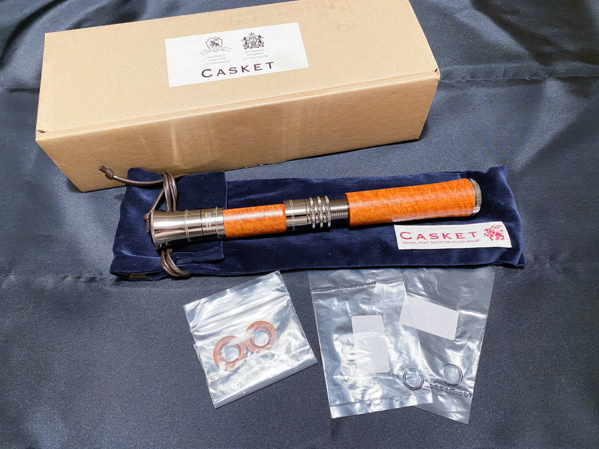 付属品完備【未使用】CASKET カスケット ベゼルグリップ シングル 