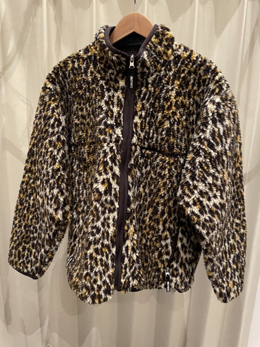 木村拓哉着用 WACKO MARIA 18FW ワコマリア LEOPARD BOA FLEECE JACKET