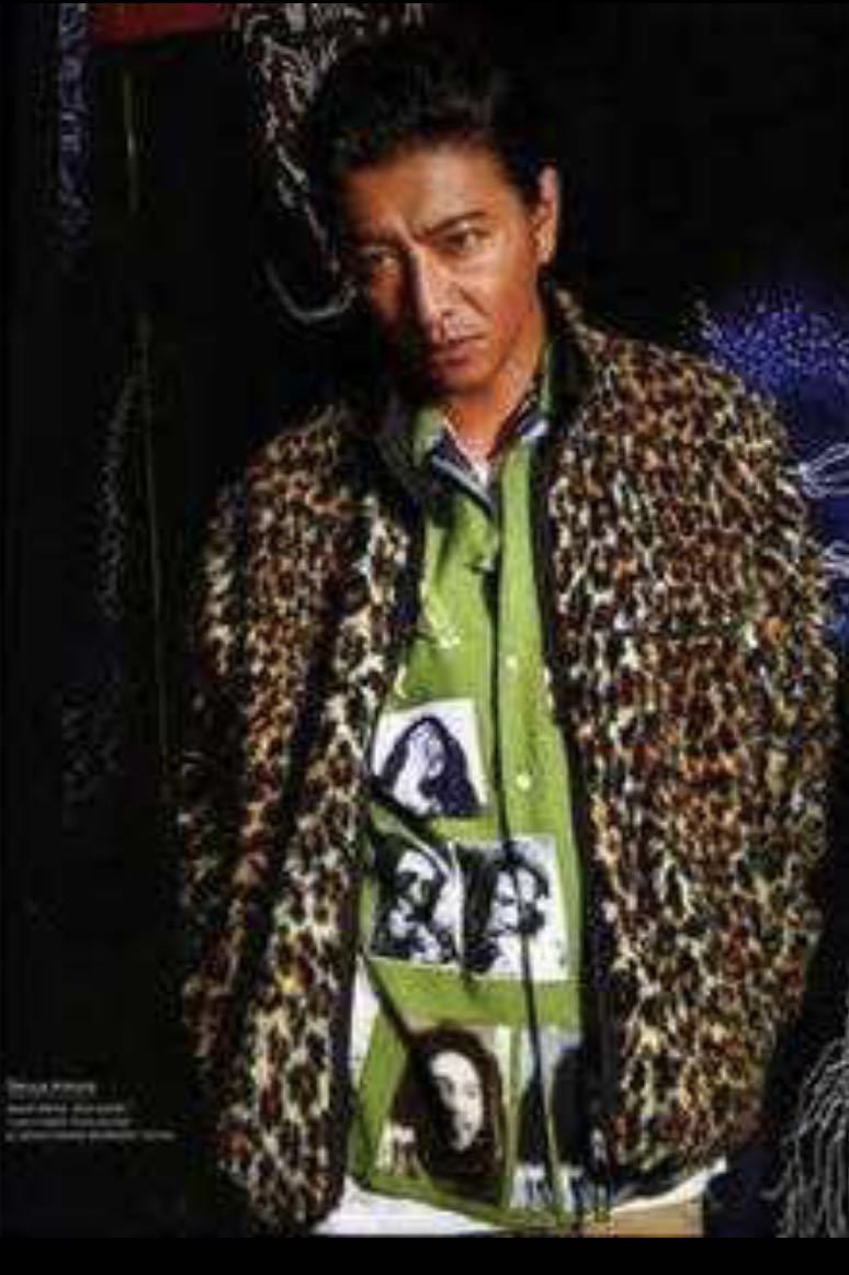 木村拓哉着用 WACKO MARIA 18FW ワコマリア LEOPARD BOA FLEECE JACKET