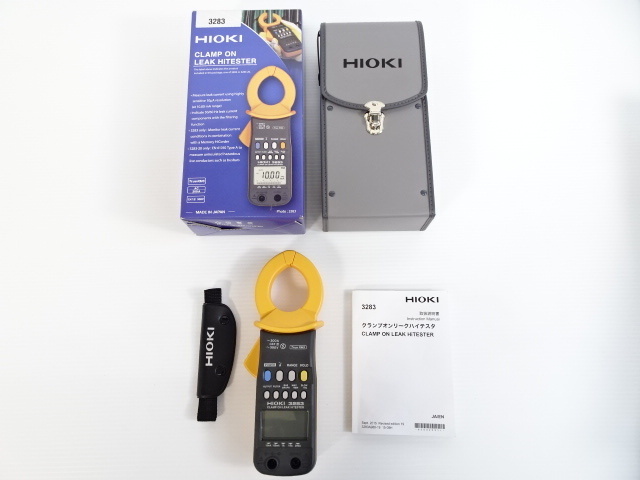  新古品 日置電機 クランプオンリークハイテスタ 3283(電気計測器)｜売買されたオークション情報、yahooの商品情報をアーカイブ公開 - オークファン 電気計測器