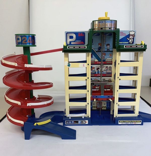 激安 1円スタート トミー トミカ パーキング タワー ミニカー 