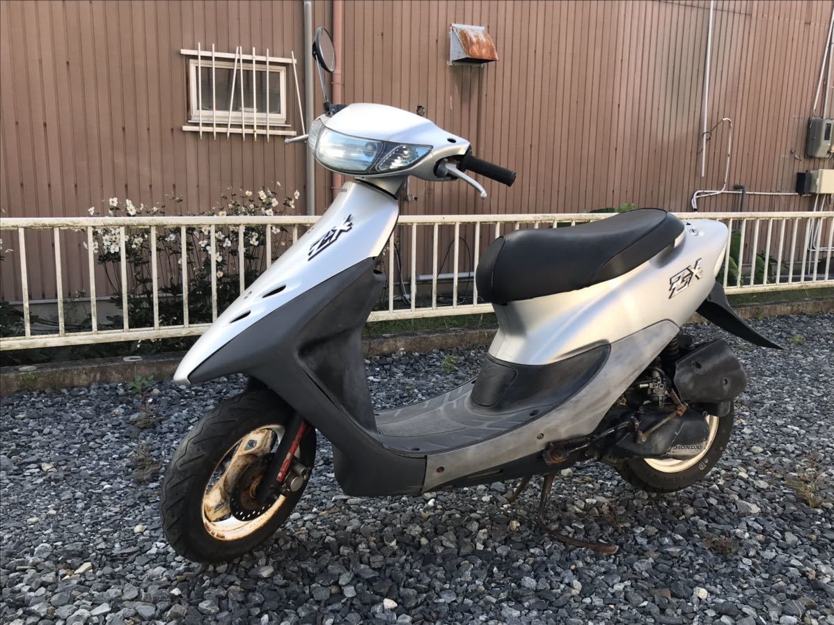 最終出品！！】ホンダ ライブディオ 中古 銀サス 動作確認済み ベース