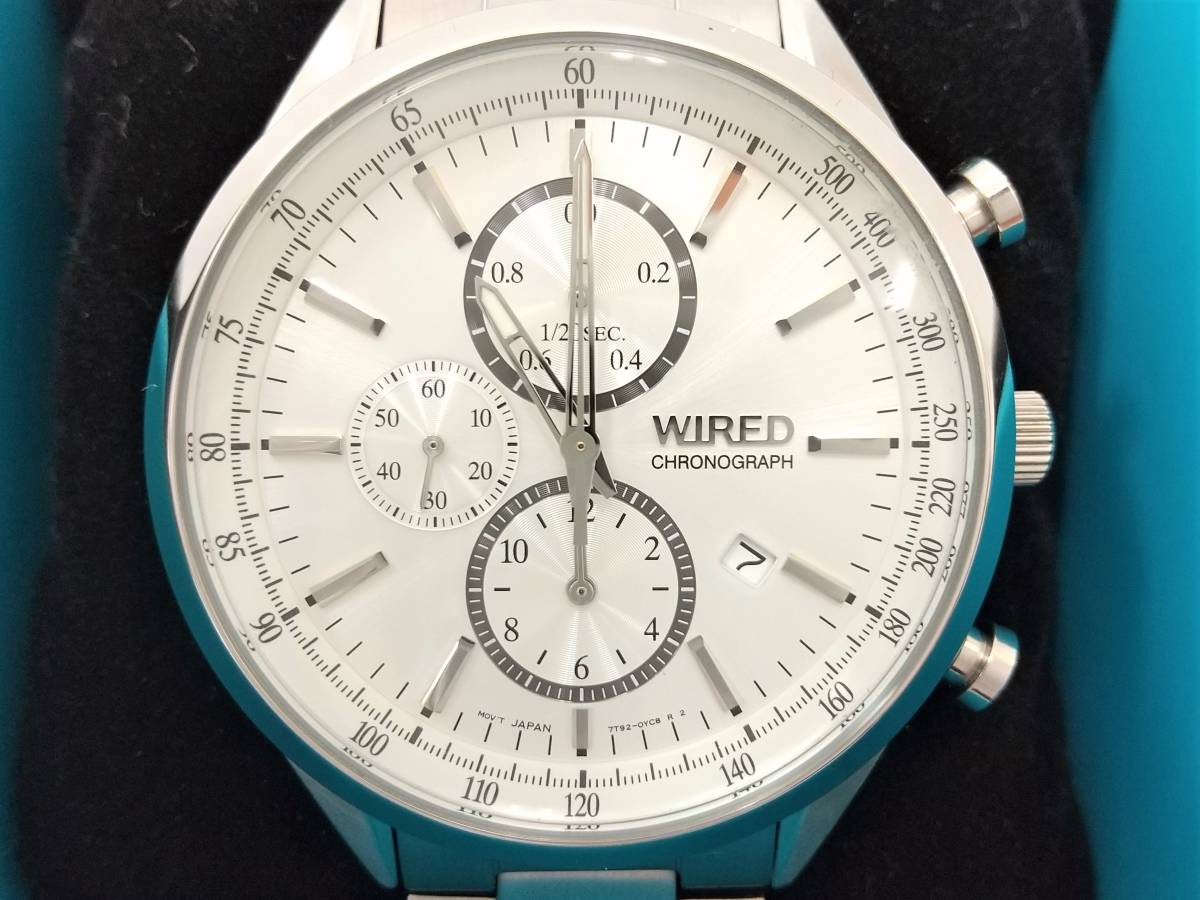 9729】☆極美品☆ セイコー SEIKO ワイアード WIRED クロノグラフ 稼働 