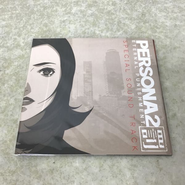 1円～ 未開封 PSP ソフト ペルソナ2 罰 スペシャルサウンドトラックCD  