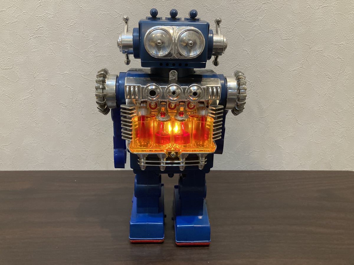 smoking ENGINE ROBOT 堀川玩具 ブリキ 昭和レトロ ロボット ホビー 