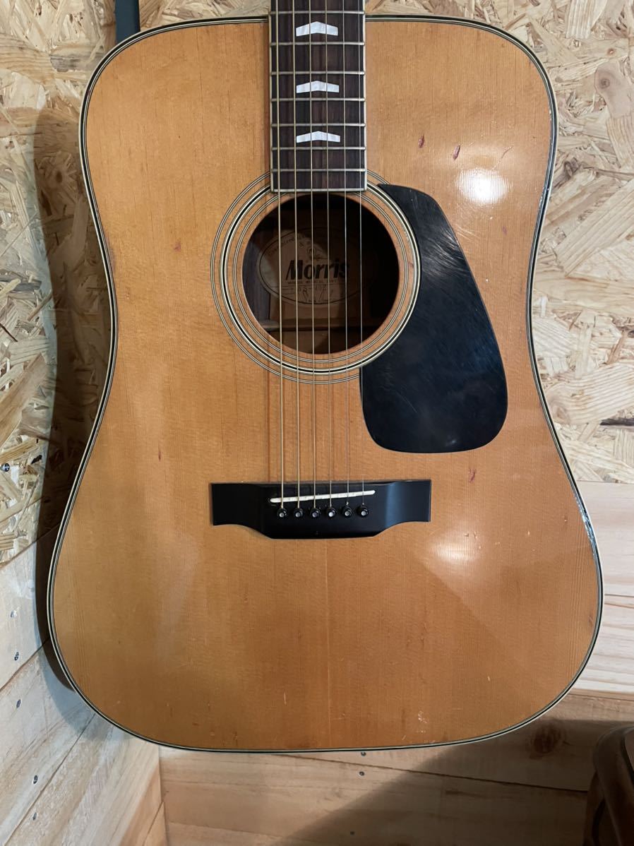 中古 値下げ❣️モーリスWS40E W-40 美品！70〜80年代ビンテージギター 