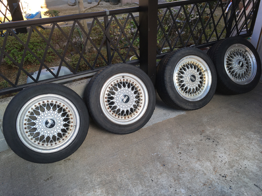 超激得，定番 BBS 16インチ 引き取り限定 発送しません 8J/9J +45 PCD114.3 205/50R16 225/55R16(ラジアルタイヤ)｜売買されたオークション情報、yahooの商品情報をアーカイブ公開 - オークファン 5穴