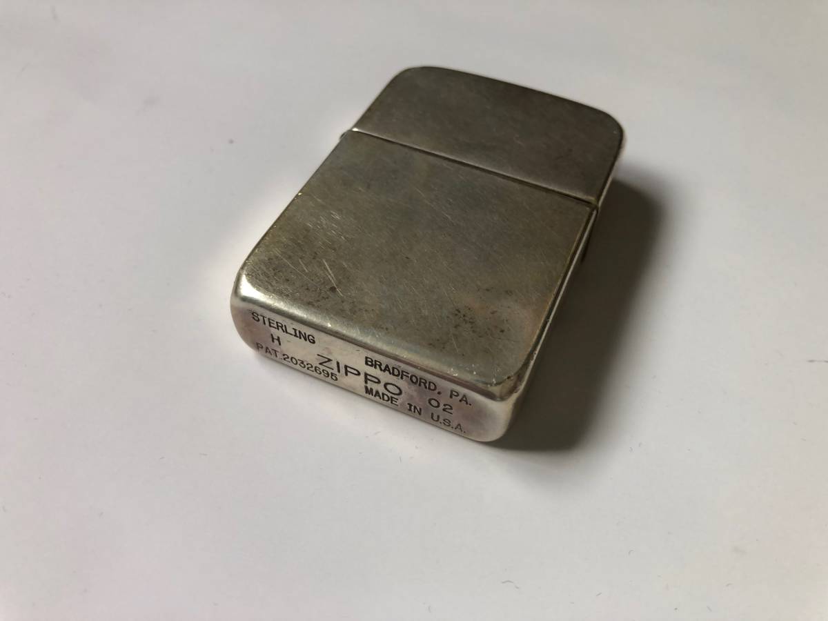 中古品 今年二十歳の方へ！ ZIPPO 1941レプリカ スターリングシルバー 