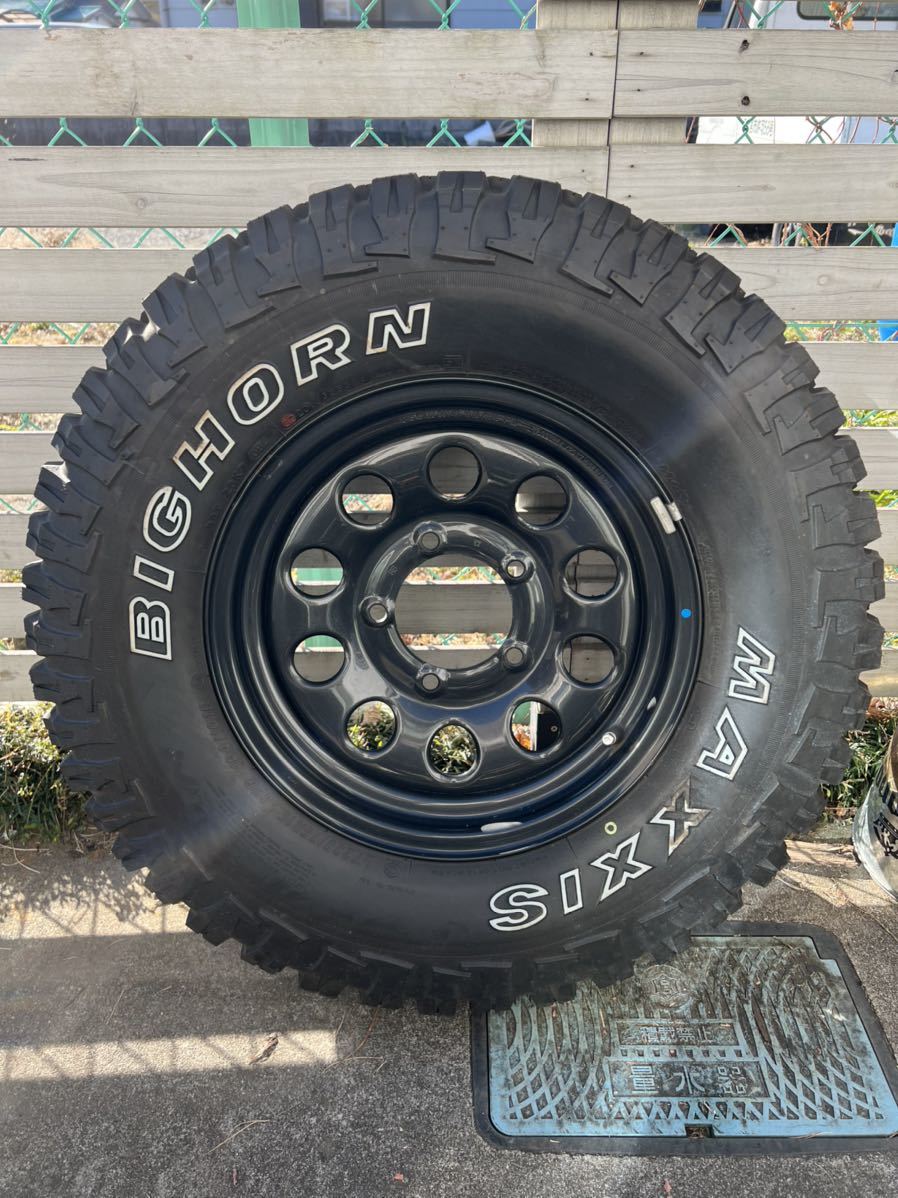 ジムニーシエラ JB74w 15インチ 純正アルミホイール マキシスMT235 
