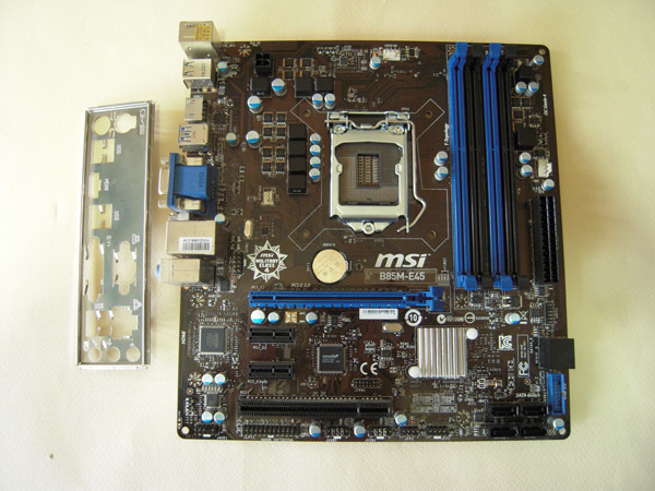 □中古 MSI B85M-E45 MicroATXマザーボード LGA1150 DDR3(MSI)｜売買