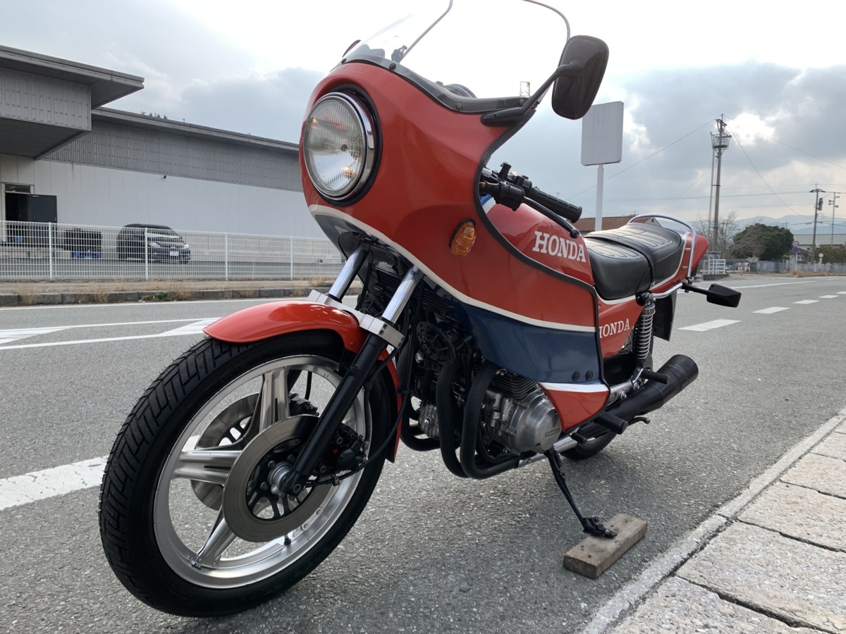 CB900F ボルドール カフェレーサーエンジン好調 国内新規 当時 旧車 検 