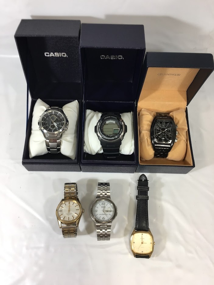 □CASIO カシオ エディフィス 3798 EFA-116 G-SHOCK G-7700 グラン 