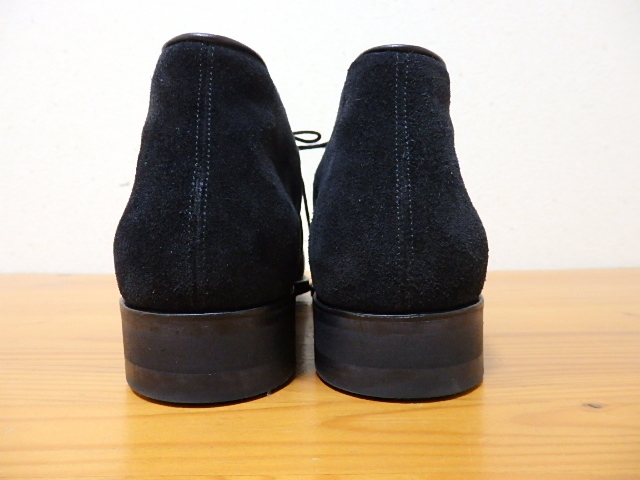 国内定価16万】VASS チャッカブーツ カーフ×スエード BLK サイズ41 F 