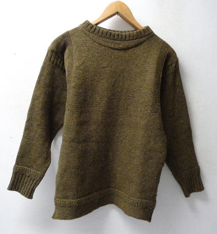 ◇ISLAND KNIT WORKS アイランドニットワークス 良質 ガンジー 厚手 