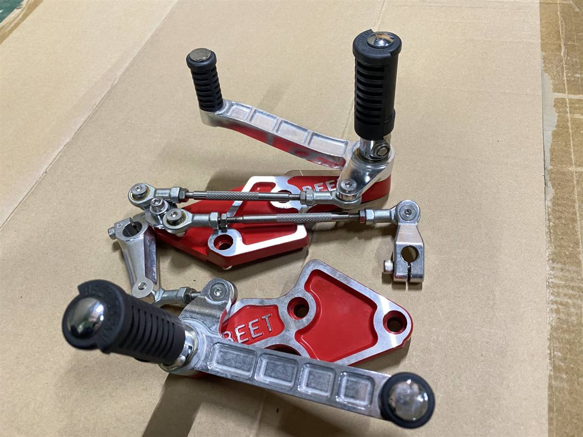 CBX400F バックステップ CBX550F ヨシムラ CBX400F BEET 赤
