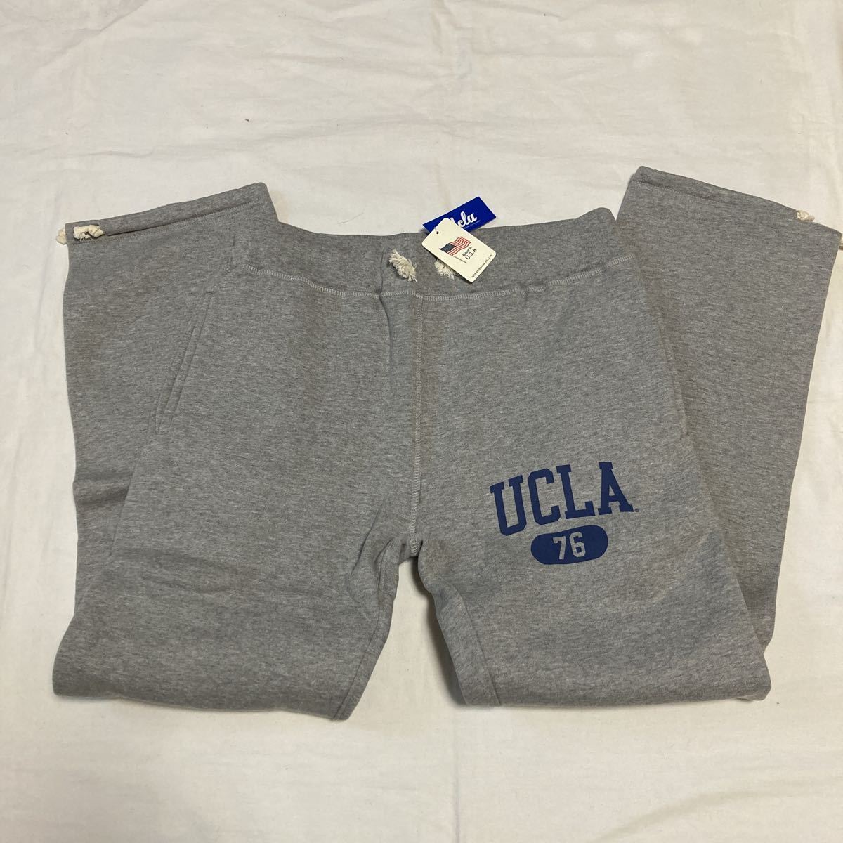 新品CHESWICKチェスウィックUCLAスウェットパンツ USA製 グレイ｜と